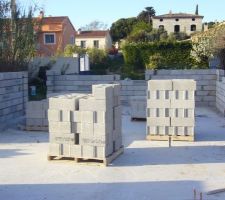 Du salon vers garage