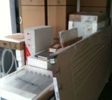 Livraison des meubles et électro