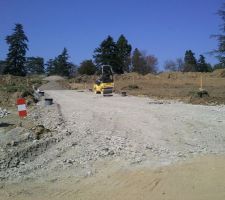 Remplissage de la nouvelle rue