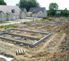 Les fondations sont faites