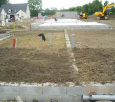 Reste a couler la dalle