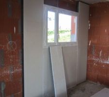 Lingerie - Doublage murs PREGYMAX 29.5 R=2.75
