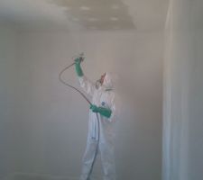 Peinture au pistolet haute pression