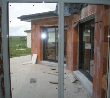 Vue de la chambre du RDC