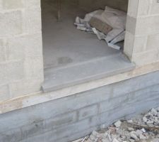 Seuil et appuis fenetre