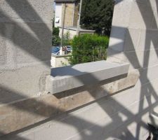 Seuil et appuis fenetre