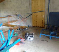 Démontage du monte charge