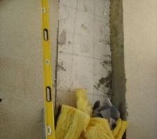 Ouveture dans pigon &agrave; l'&eacute;tage