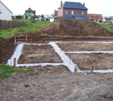 Coulage des fondations