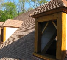 Deux lucarnes, après finition