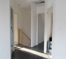 Stratifi&eacute; dans le palier/mezzanine