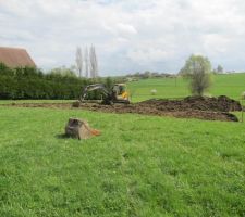 Terrassement terre v&eacute;g&eacute;tale