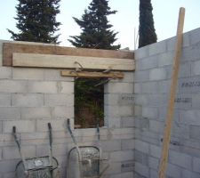 Coffrage fen&ecirc;tre salle de bain 0 m