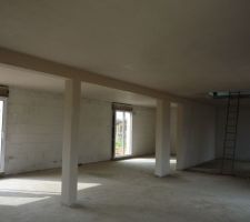 Platre projeté !