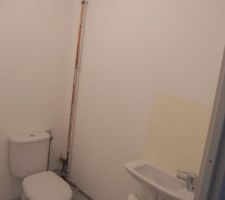 WC avant le d&eacute;but des travaux