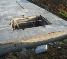 La piscine est coulée !