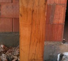 Essai finition lasure incolore