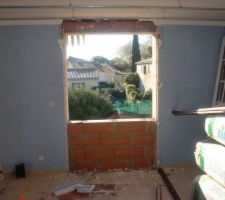 Creation de l'alege de la fentre de notre future chambre