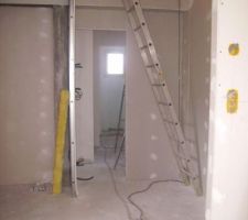 Cloison s&eacute;paration coin jour/nuit