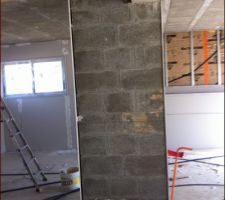 Mur de la cheminee