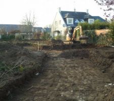 Terrassement en cours!