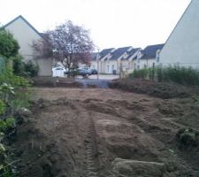 Vue de notre futur terrasse!!