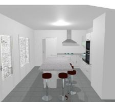 Vu de la salle a manger