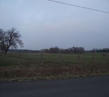 Vue du terrain