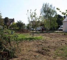 Terrain quasi nettoy&eacute;