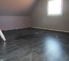 Peinture et Parquet Chambre 4