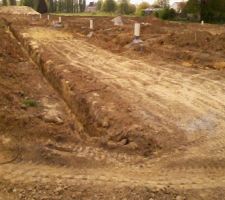 Lotissement en cours de viabilisation