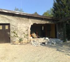 Cr&eacute;ation de l'ouverture du nouveau garage d e mes parents