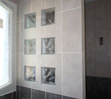 Enfin mes pavés de verres !!!