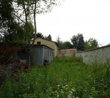 L'arrivée du coté maison