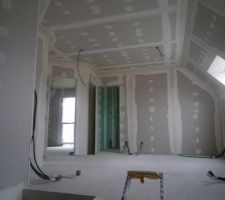 étage: vue sur le palier d'étage