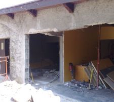 L'ouverture du futur garage de mes parents 4