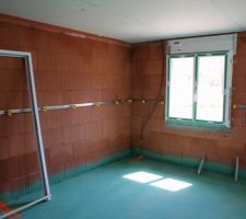 Préparation de la pose de l'isolant