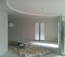 B&acirc;chage, calfeutrage, peinture du RDC   mezzanine