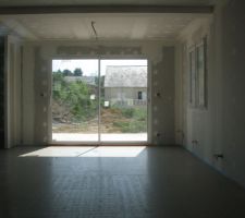 Chape, vue sur salon sejour
