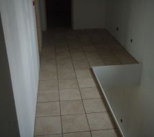 Carrelage de l'&eacute;tage