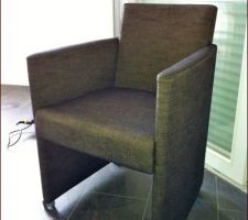 Les fauteuils pour la table de salle à manger