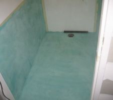1ere couche wc poncée