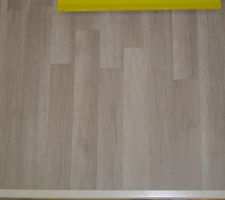 Le parquet de notre chambre