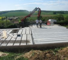 Le plancher est posé en 45 minutes