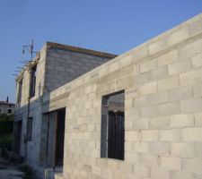 Fa&ccedil;ade c&ocirc;t&eacute; sud-ouest