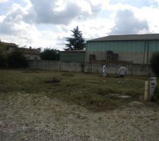 Nettoyage du terrain terminé