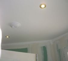 Spots salle de bains RDC