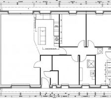 Plan définitif avec le placement des meubles :)