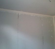 Les bandes de jonction plafond mur pfffffff