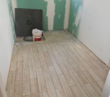 Carrelage SDB rez-de-chaussée